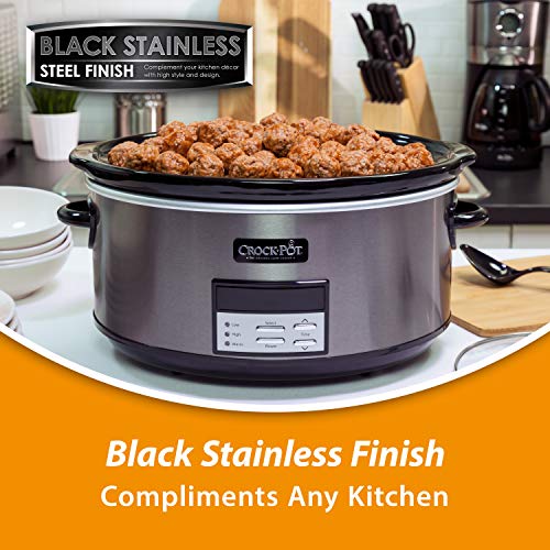 Crock-Pot Large 8 Quart Programmable Slow Cooker