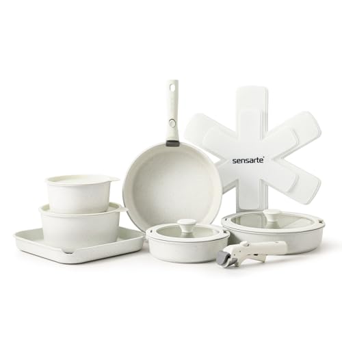 Comprehensive Review: SENSARTE 17 Piece Pots and Pans Set