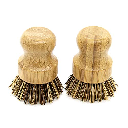 AUEAR Natural Bamboo Dish Scrub Brush