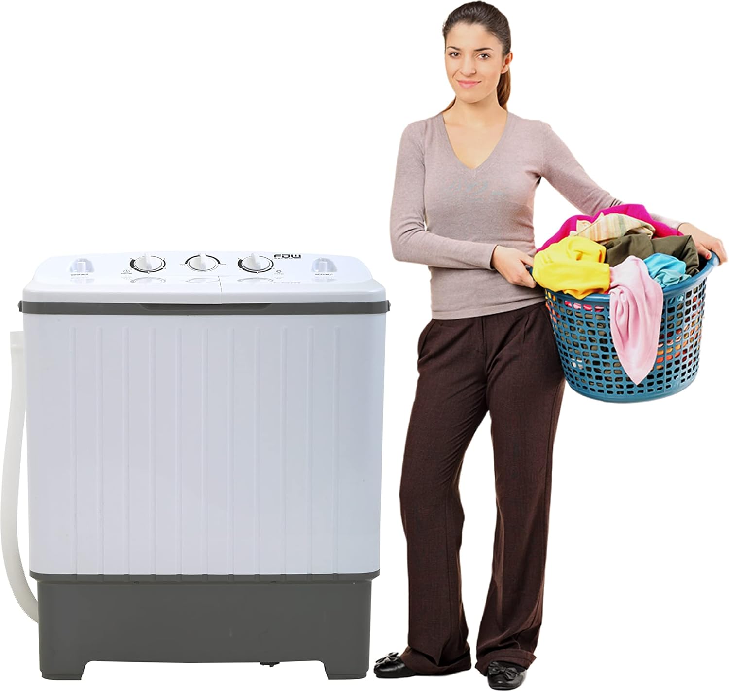 Portable Washing Machine Review: Compact Twin Tub Washer and Dryer 1 Product Image