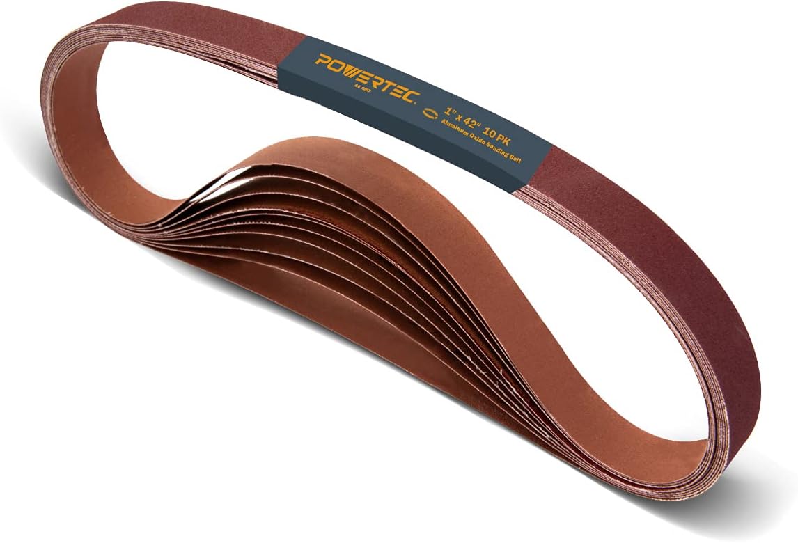 Unlocking the Power of POWERTEC 414208A Sanding Belts 1 Product Image