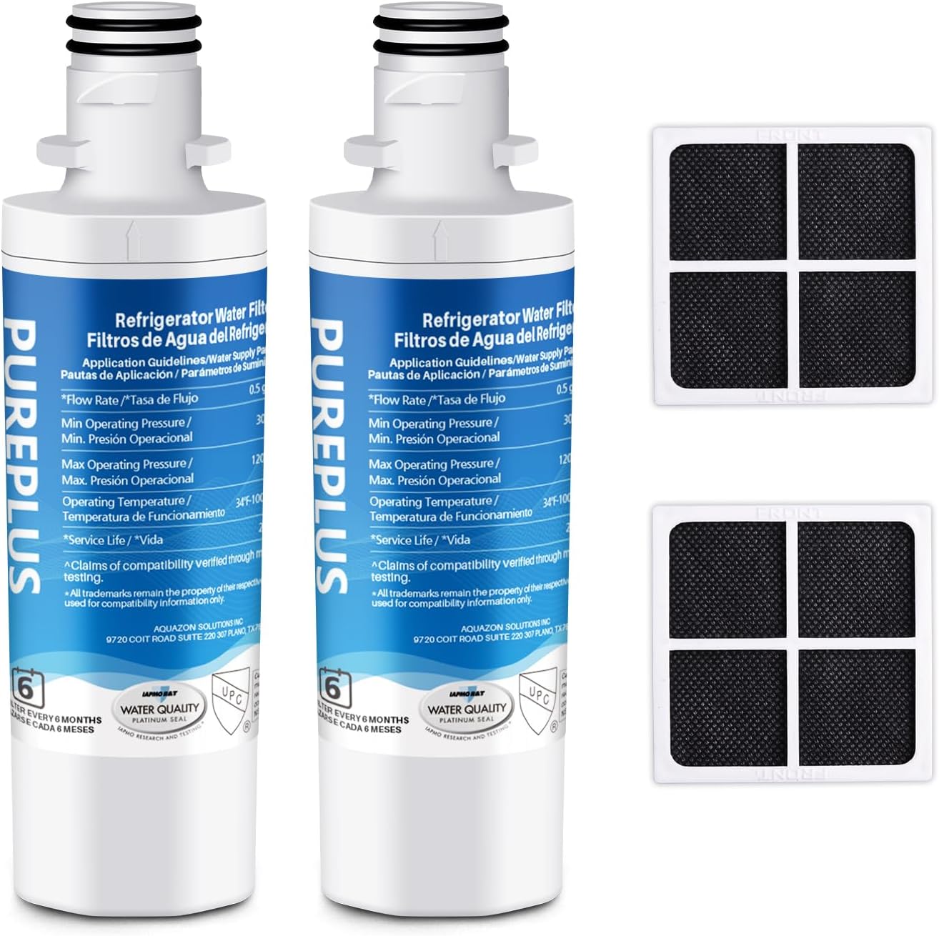 Comprehensive Review of the PUREPLUS ADQ747935 Replacement Water Filter 1 Product Image