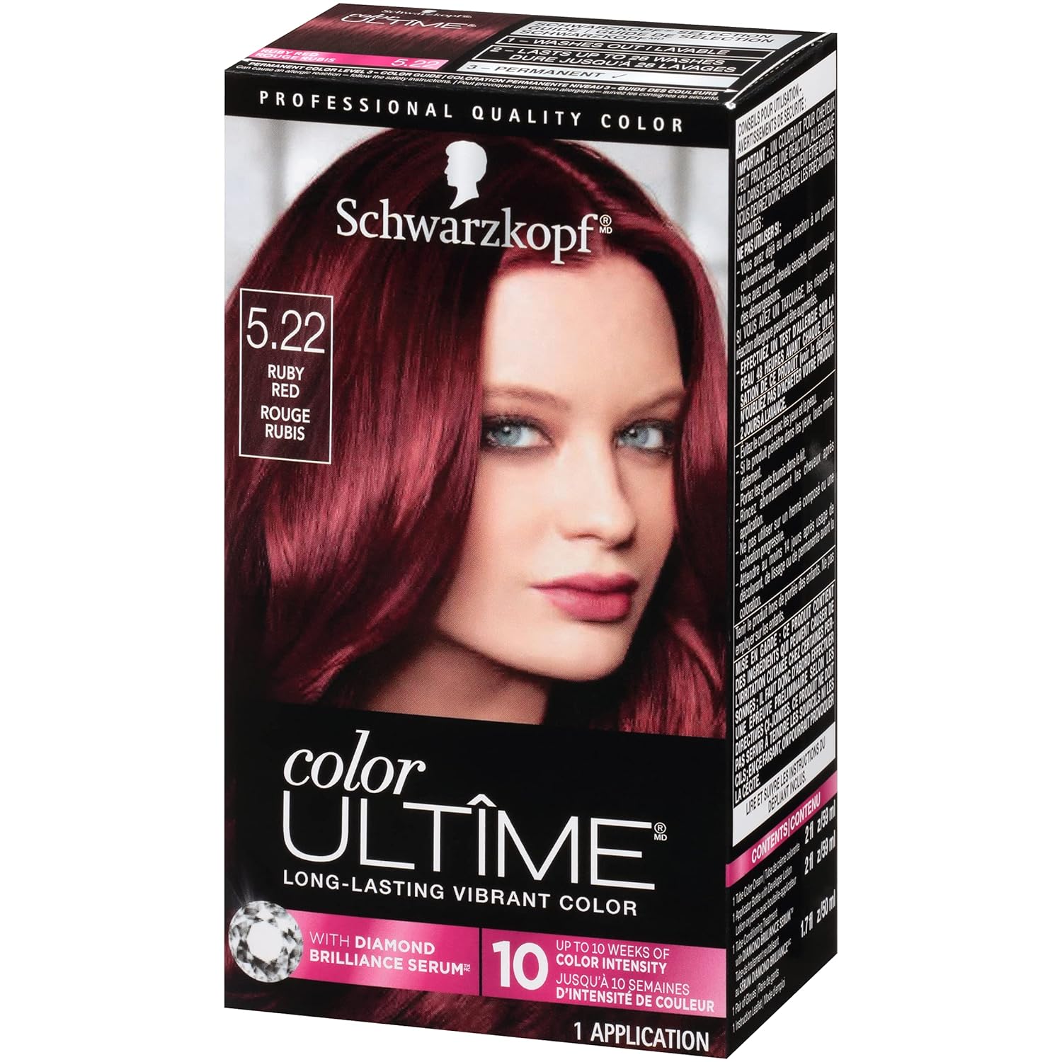 Experience Vivid Transformation with Schwarzkopf Color Ultime Hair Color 1 Product Image