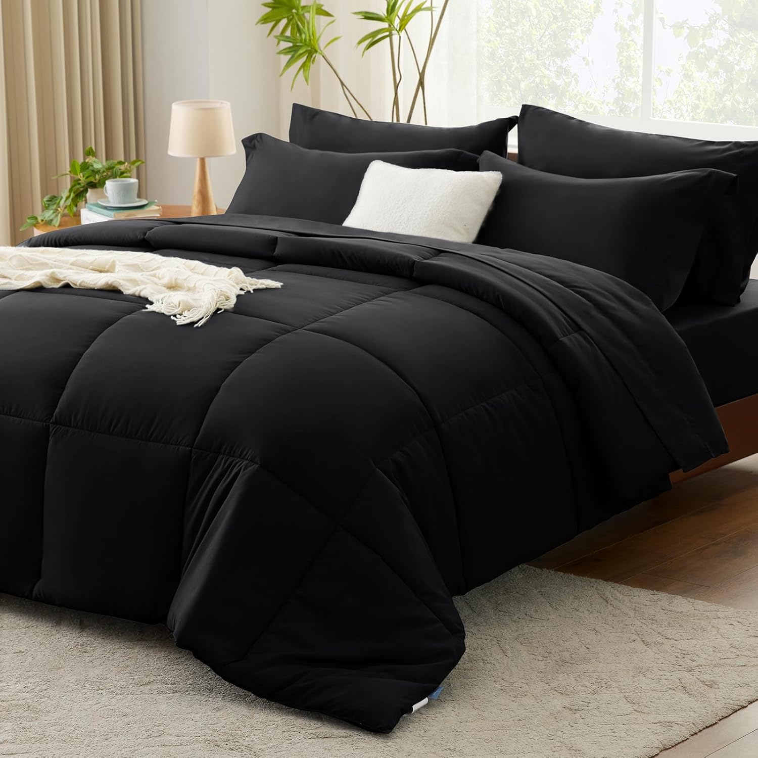 Ultimate Comfort with CozyLux King Size Comforter Set 1 Product Image