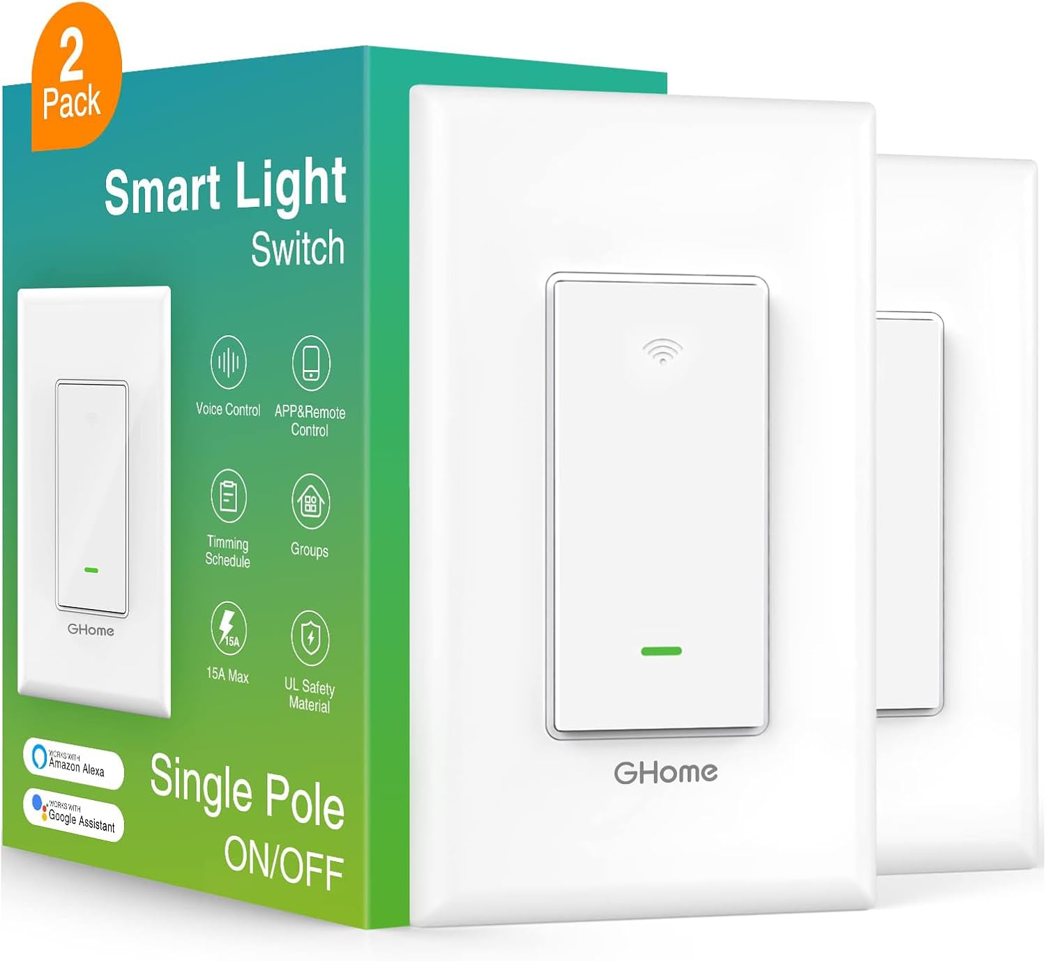 In-Depth Review of the GHome Smart Switch: The Future of Home Automation 1 Product Image