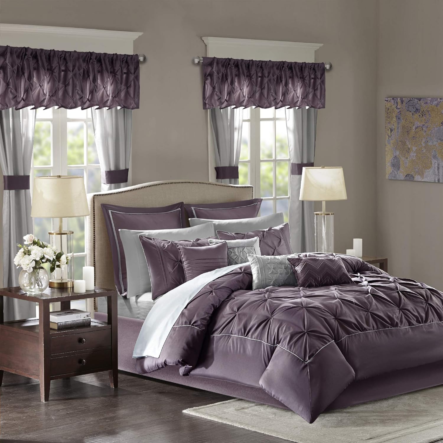 Transform Your Bedroom with the Madison Park Essentials King Comforter Set 1 Product Image