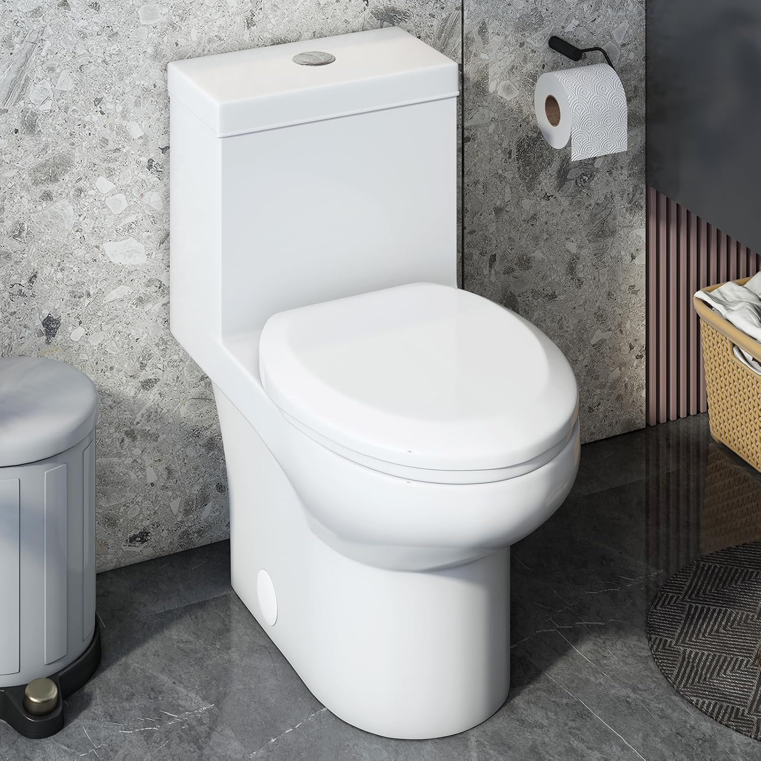 Exploring the Mjkone Integrated Flush Smart Toilet 1 Product Image