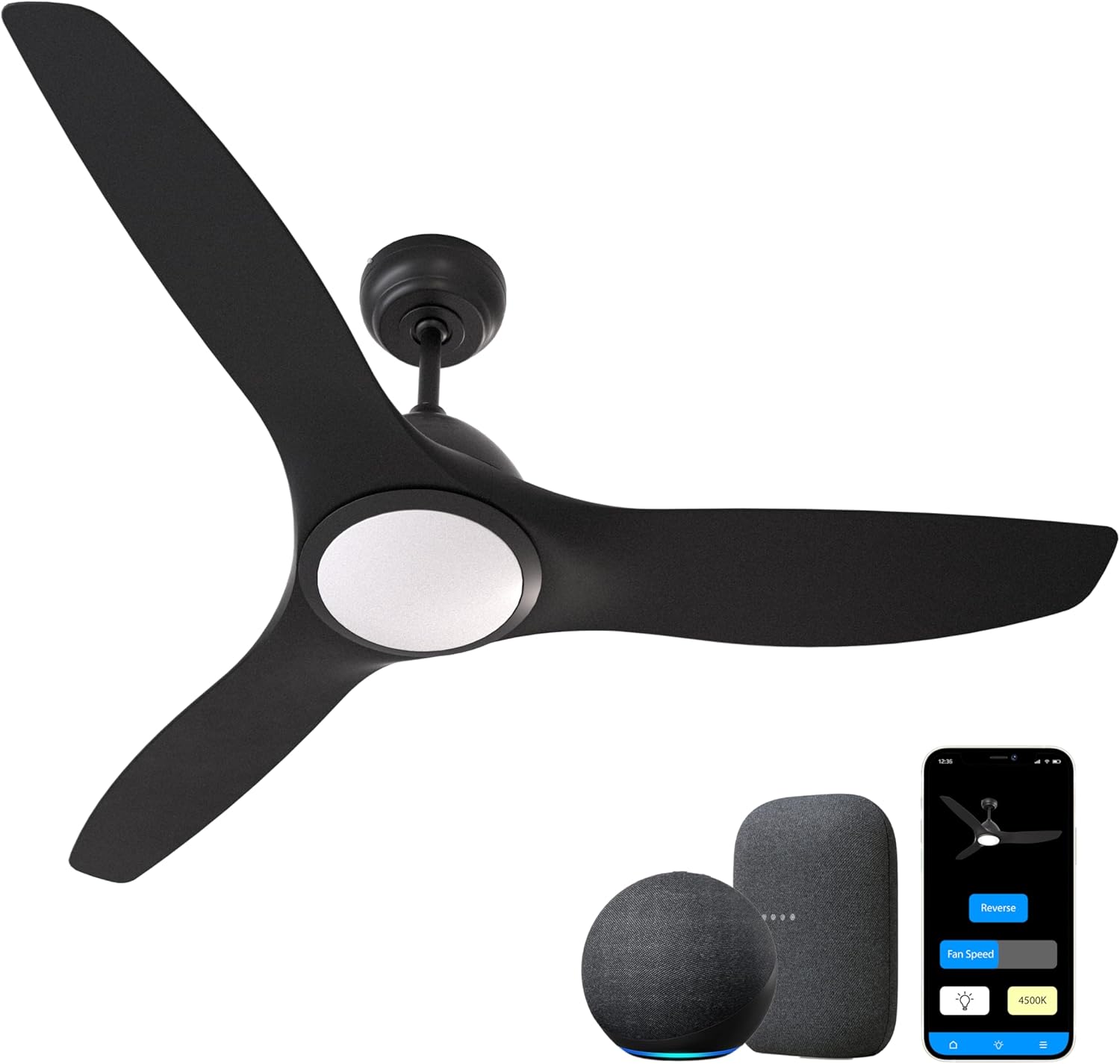 Enhance Your Space with the Promounts Modern All Seasons Smart Ceiling Fan 1 Product Image