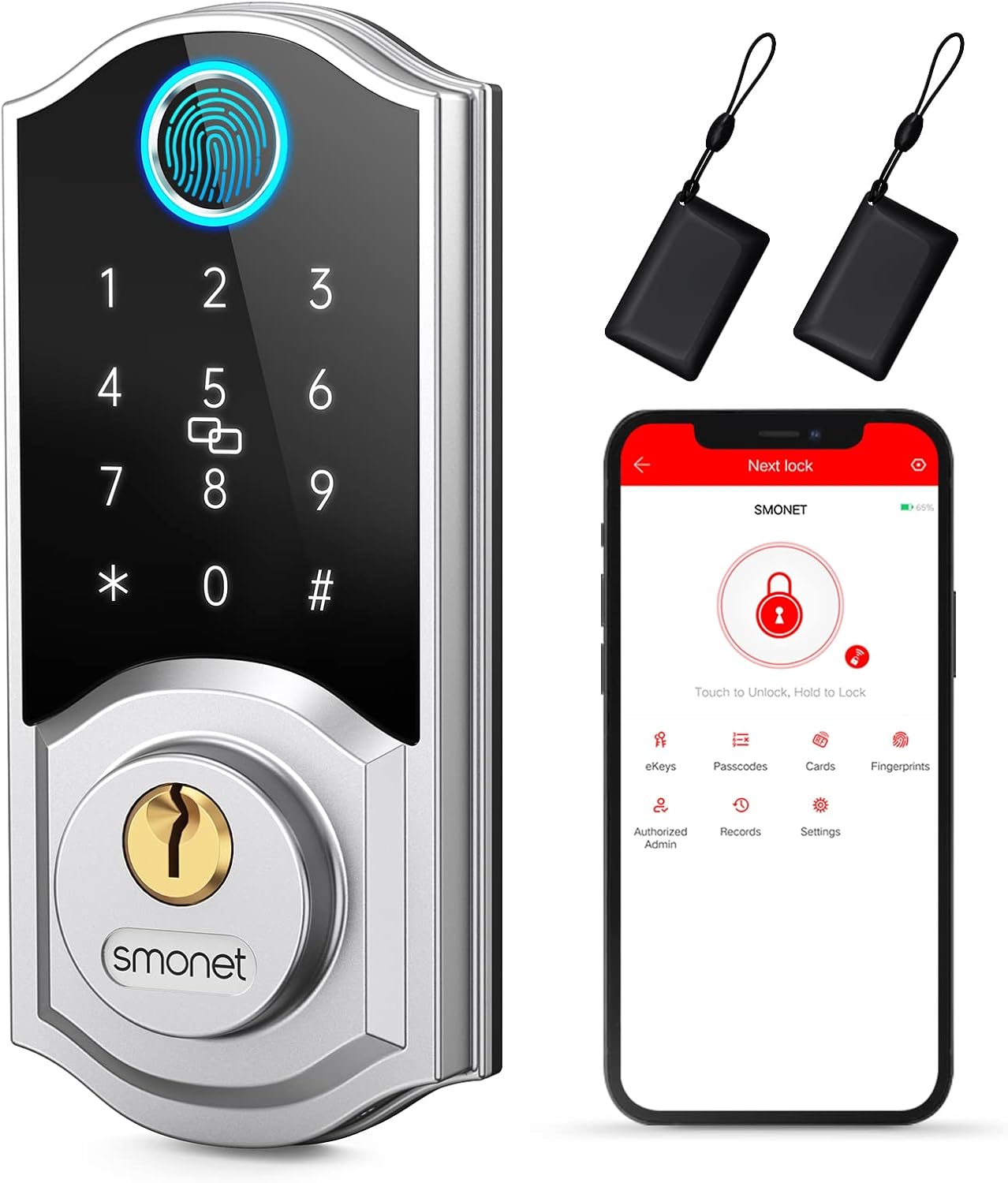 Unlock Convenience: The SMONET Smart Deadbolt Review 1 Product Image