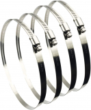 The Ultimate Guide to 4Pcs 8″ Adjustable 304 Stainless Steel Duct Clamps