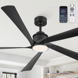 Transform Your Space with the 64 Inch Ceiling Fan with Lights and Remote