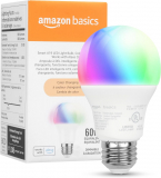 Illuminate Your Home with Amazon Basics Smart A19 LED Light Bulb