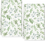 Elevate Your Kitchen Decor with AnyDesign Greenery Kitchen Towels