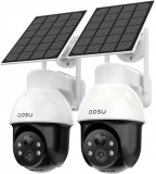 AOSU 3K/5MP Solar Security Cameras System Review