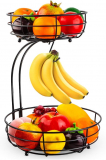 Maximize Your Space with the Auledio 2-Tier Countertop Fruit Basket