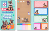 B1ykin German Shepherd Sticky Notes Set: A Practical Gift for Dog Lovers