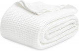Experience Everyday Comfort with the Bedsure 100% Cotton Blanket