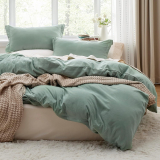 Comprehensive Review of Bedsure Sage Green Duvet Cover Set