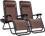 Explore the Best Choice Products Set of 2 Adjustable Steel Mesh Zero Gravity Lounge Chair Recliners
