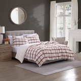 Cozy Comfort: The Brielle Home Aldin Plaid Plush Reversible Sherpa Blanket and Sham Set Review