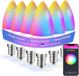 Experience Ambiance with E12 Smart Light Bulbs