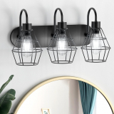 Transform Your Bathroom with Elibbren Retro Style Industrial Vanity Light