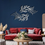 Exploring the Aesthetics and Symbolism of Fayholy Metal Fish Wall Art