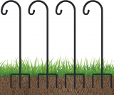 Enhancing Your Outdoor Space with FEED GARDEN Adjustable Shepherd Hooks