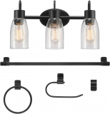 Transform Your Bathroom with the Globe Electric 5-Piece Bathroom Accessory Set