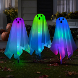 Illuminate Your Halloween with SUNNYPARK Ghost Pathway Markers