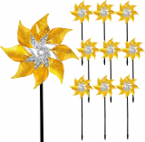 Hausse 10 Pack Reflective Bird Scare Pinwheels Review