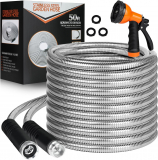Comprehensive Review of the HDKing 50 FT Flexible Metal Garden Hose