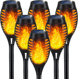 Illuminate Your Outdoors with IkeeRuic Solar Torch Lights