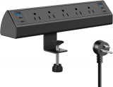 Maximize Your Workspace Efficiency with the Jgstkcity Desk Clamp Power Strip
