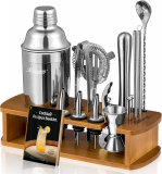 Master the Art of Mixology with the KITESSENSU Cocktail Shaker Set