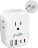 LENCENT 3 to 2 Prong Outlet Adapter Review