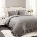 Transform Your Bedroom with the Lush Decor Reyna Ruffle Comforter Set