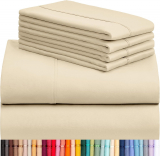 LuxClub 6 PC King Sheet Set: Ultimate Comfort for Your Bedroom