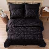 Experience Luxurious Comfort with the MR&HM Satin Comforter 7 Pieces Set