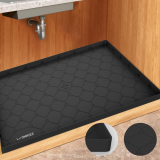 Protect Your Cabinets with the ONNIXZ Waterproof Under Sink Mat