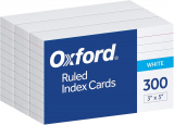 Unlock Your Potential with Oxford Ruled Index Cards