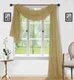 Enhance Your Home Decor with Sapphire Home Window Scarf Valance Curtains