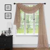 Enhance Your Home Aesthetics with Sapphire Home Window Scarf Valance Curtains