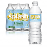 Unleashing Refreshment with Splash Refresher Lemon Flavored Water