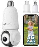 Comprehensive Review of the TKENPRO 2K Light Bulb Security Cameras