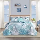 Tritard 2 Piece Coastal Quilt Sets Review