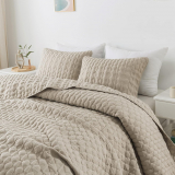The Ultimate Guide to the WDCOZY Beige Quilt Queen Size Bedding Set