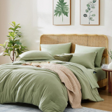 WRENSONGE Sage Green Queen Comforter Set Review