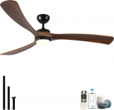 Transform Your Space with the Yijingkc 72-Inch Large Outdoor Ceiling Fan