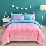 Transform Your Bedroom with the Yogeneg Rainbow Comforter Set
